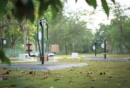 Pinakini Lifespaces Outdoor Gym — Representational Image